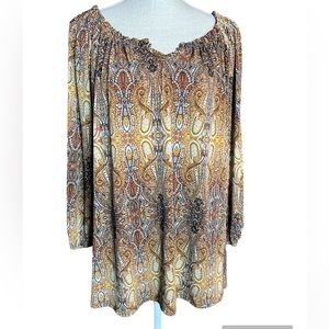 Cato Patterned Blouse